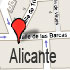 Mapa y Callejero de Alicante imagen de mapa alicante