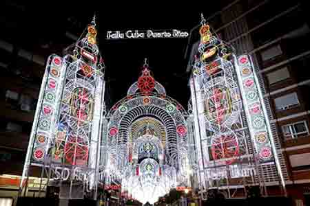 Falla Cuba-Puerto Rico, 3er. Premio Iluminacion 2010, Categoria A Falla Cuba-Puerto Rico