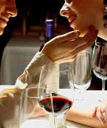 imagen de una velada romantica