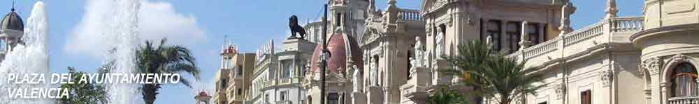 imagen de la plaza del ayuntamiento de Valencia