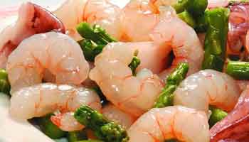 congelados y mariscos